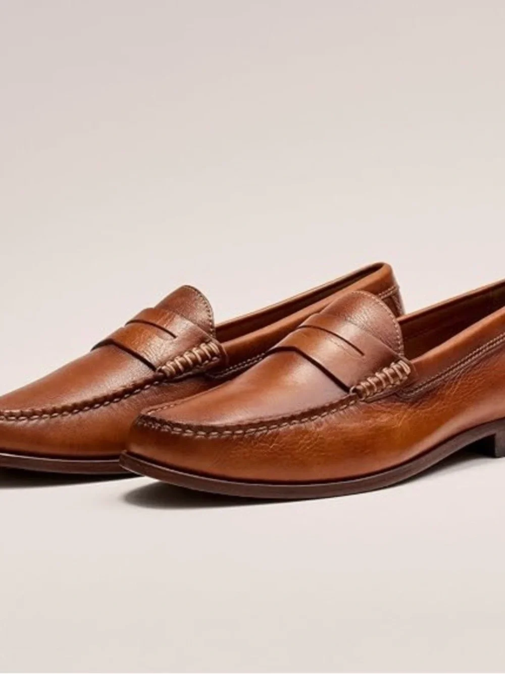 Johnnie-O Clubhouse Penny Loafer Tan Size 10.5